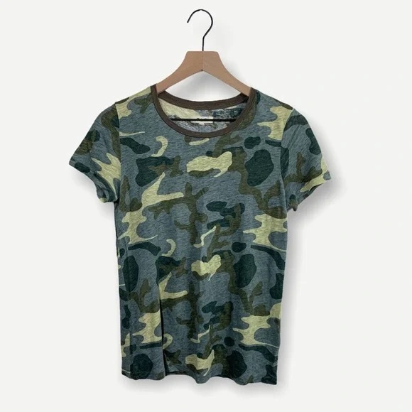 Madewell linen camo tee - Picture 2 of 7